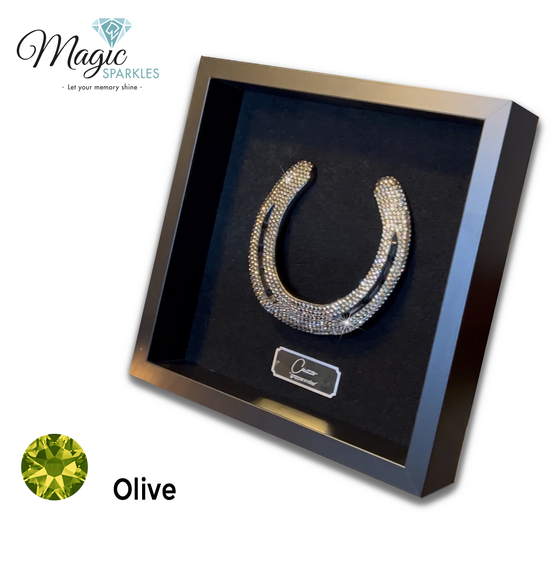 Magic Sparkle hoefijzer paard Olive
